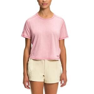 THE NORTH FACE Women’s Dawndream Relaxed Short-Sleeve Tee Rose Pink‎ Size M